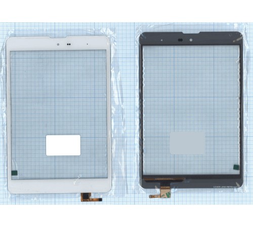 Сенсорное стекло (тачскрин) GSL 3675-RB785 белое