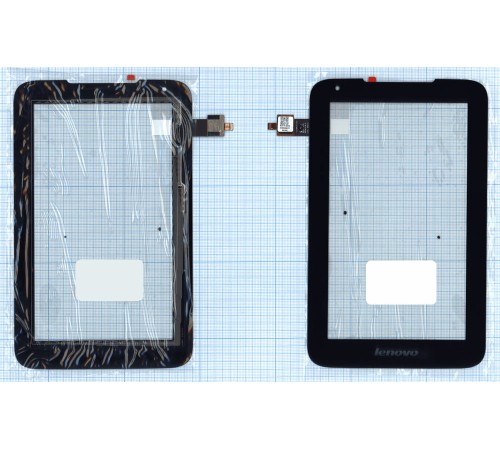 Сенсорное стекло (тачскрин) Lenovo IdeaTab A1000L черное