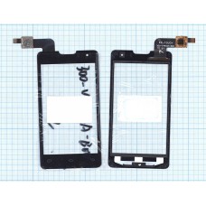 Сенсорное стекло (тачскрин) DNS S4003 300-V4402A-B00 черный