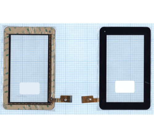 Сенсорное стекло (тачскрин) TPC0069 VER4.0 черный