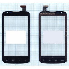 Сенсорное стекло (тачскрин) Explay Advance черное