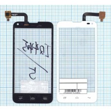 Сенсорное стекло (тачскрин) Fly IQ4415 белое