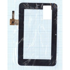 Сенсорное стекло (тачскрин) QSD E-C7077-01 1301 черный