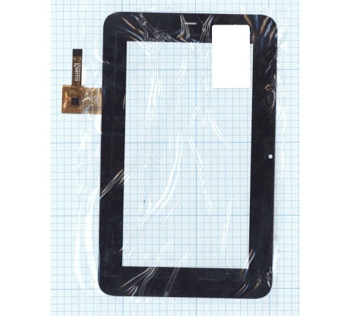 Сенсорное стекло (тачскрин) QSD E-C7077-01 1301 черный