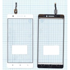 Сенсорное стекло (тачскрин) Lenovo A7000 белое