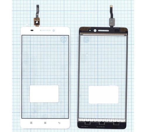 Сенсорное стекло (тачскрин) Lenovo A7000 белое