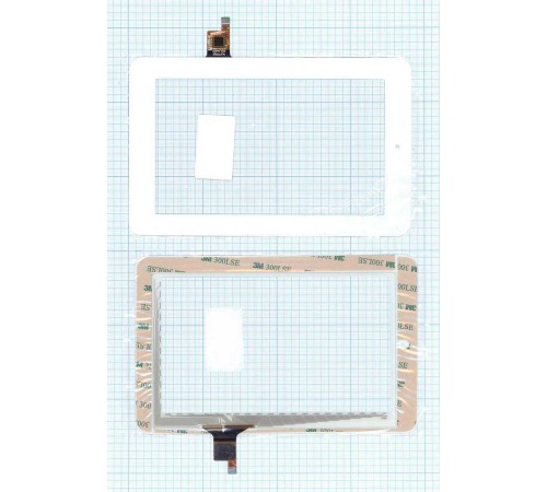 Сенсорное стекло (тачскрин) MA702Q6 белый