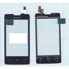 Сенсорное стекло (тачскрин) Lenovo A600e черный