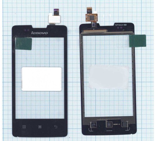 Сенсорное стекло (тачскрин) Lenovo A600e черный
