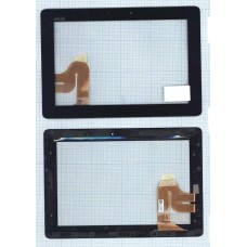 Сенсорное стекло (тачскрин) Asus TF700 5184N FPC-1 REV:3 черный с рамкой