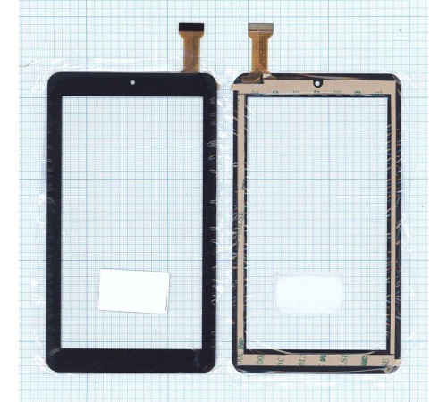 Сенсорное стекло (тачскрин) FX-C7.0-0113A-F-01 KDX Digitizer Glass черный
