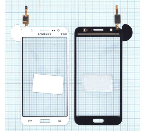 Сенсорное стекло (тачскрин) Samsung Galaxy J5 SM-J500 белое