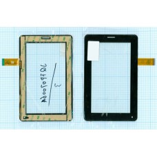 Сенсорное стекло (тачскрин) FM705801KD черное