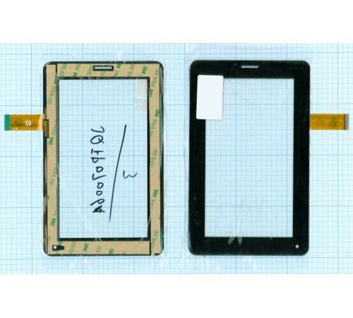 Сенсорное стекло (тачскрин) FM705801KD черное