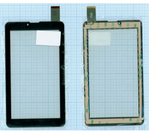 Сенсорное стекло (тачскрин) HS1275 V106pg черное