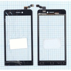 Сенсорное стекло (тачскрин) Highscreen Spider черный