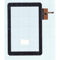 Сенсорное стекло (тачскрин) QSD E-C100013-04 черный