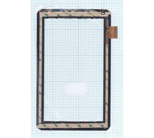 Сенсорное стекло (тачскрин) XC-PG0900-029B-A0-FPC черное