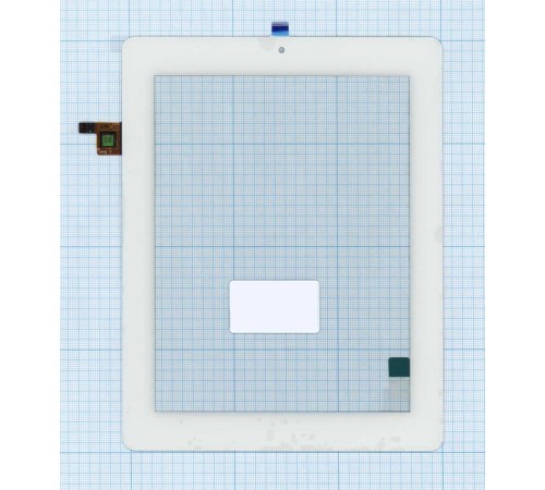 Сенсорное стекло (тачскрин) FPC.0800-0238-C белое