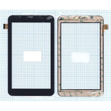 Сенсорное стекло (тачскрин) FPC-TP070341(U51GT)-04 черный