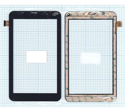 Сенсорное стекло (тачскрин) FPC-TP070341(U51GT)-04 черный
