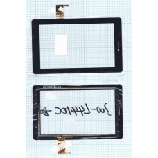 Сенсорное стекло (тачскрин) F-WGJ70374-V3 черный