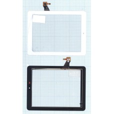 Сенсорное стекло (тачскрин) Explay M2 3G / Explay D8.2 3G (080209-01A-V1) белое