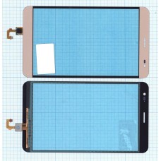 Сенсорное стекло (тачскрин) Huawei MediaPad X2 золотое