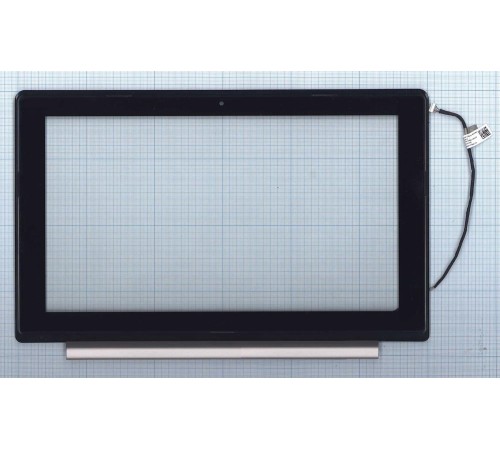 Сенсорное стекло (тачскрин) Asus VivoBook S200 X201 X202 18140-11630100 черное c рамкой