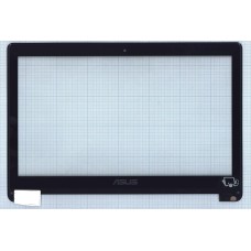 Сенсорное стекло (тачскрин) Asus TP500 черное c рамкой