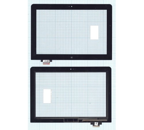 Сенсорное стекло (тачскрин) Lenovo ThinkPad 10 черный