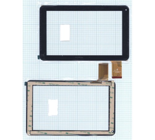 Сенсорное стекло (тачскрин) FPC-FC90S098(D90)-00 черный