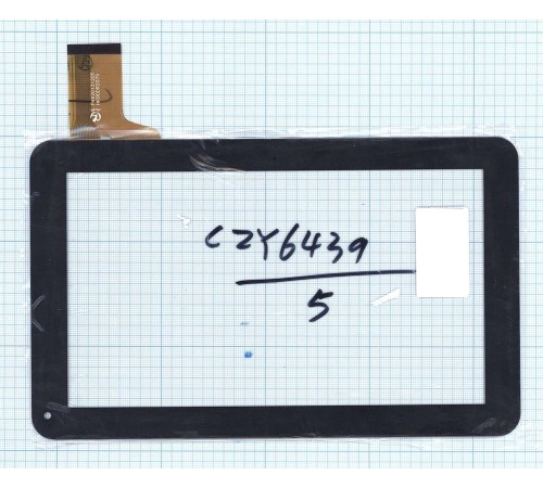 Сенсорное стекло (тачскрин) HK90DR2075 черный