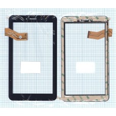 Сенсорное стекло (тачскрин) C186104C12 FPC833DR черное