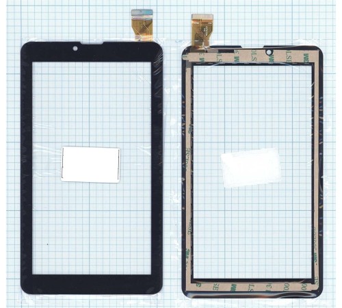 Сенсорное стекло (тачскрин) FPC-FC70S589-00 черное