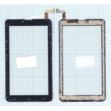 *SALE* Сенсорное стекло (тачскрин) для Мегафон Логин 4 (HK70DR2671-V02) черное [T0147]