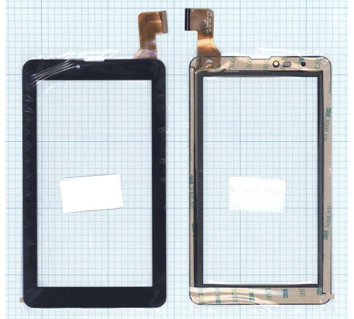 Сенсорное стекло (тачскрин) FPC-FC70J835-01 черное