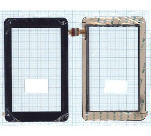 Сенсорное стекло (тачскрин) FPC-FC70S658-00 черный