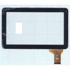 Сенсорное стекло (тачскрин) DPT 300-L3709J-A00 черное