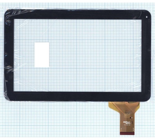 Сенсорное стекло (тачскрин) DPT 300-L3709J-A00 черное