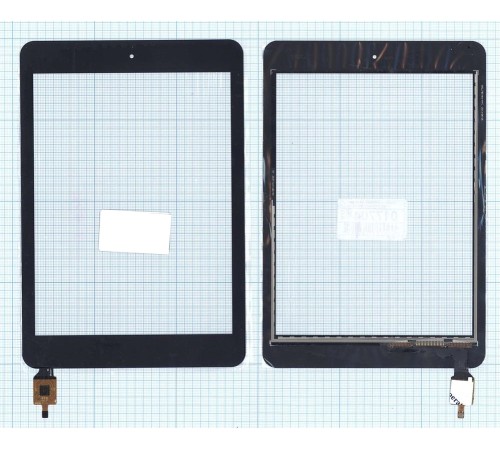 Сенсорное стекло (тачскрин) F-WGJ78014-V2-PM785 черное