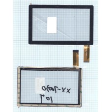 Сенсорное стекло (тачскрин) TPT-070-066R3 черное