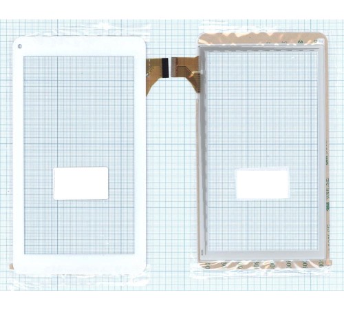 Сенсорное стекло (тачскрин) FPC-TP070215 белое