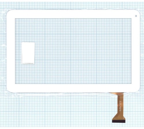 Сенсорное стекло (тачскрин) DH-1007A1-FPC033-V3.0 белое