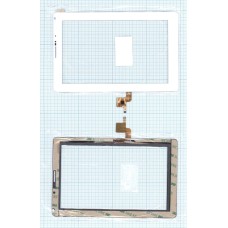 Сенсорное стекло (тачскрин) FPC-TP070247(V1801)-01 белое