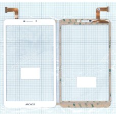 Сенсорное стекло (тачскрин) CN069FPC-V0 (205*120 mm) белое
