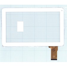 Сенсорное стекло (тачскрин) MF-595-101F-FPC (223x127mm) белое