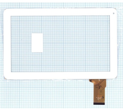 Сенсорное стекло (тачскрин) MF-595-101F-FPC (223x127mm) белое