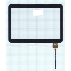 Сенсорное стекло (тачскрин) F-WGJ10154-V2 (240x170 mm) черное