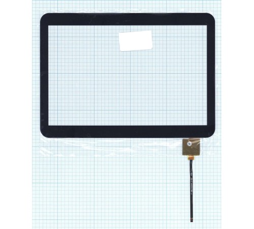 Сенсорное стекло (тачскрин) F-WGJ10154-V2 (240x170 mm) черное